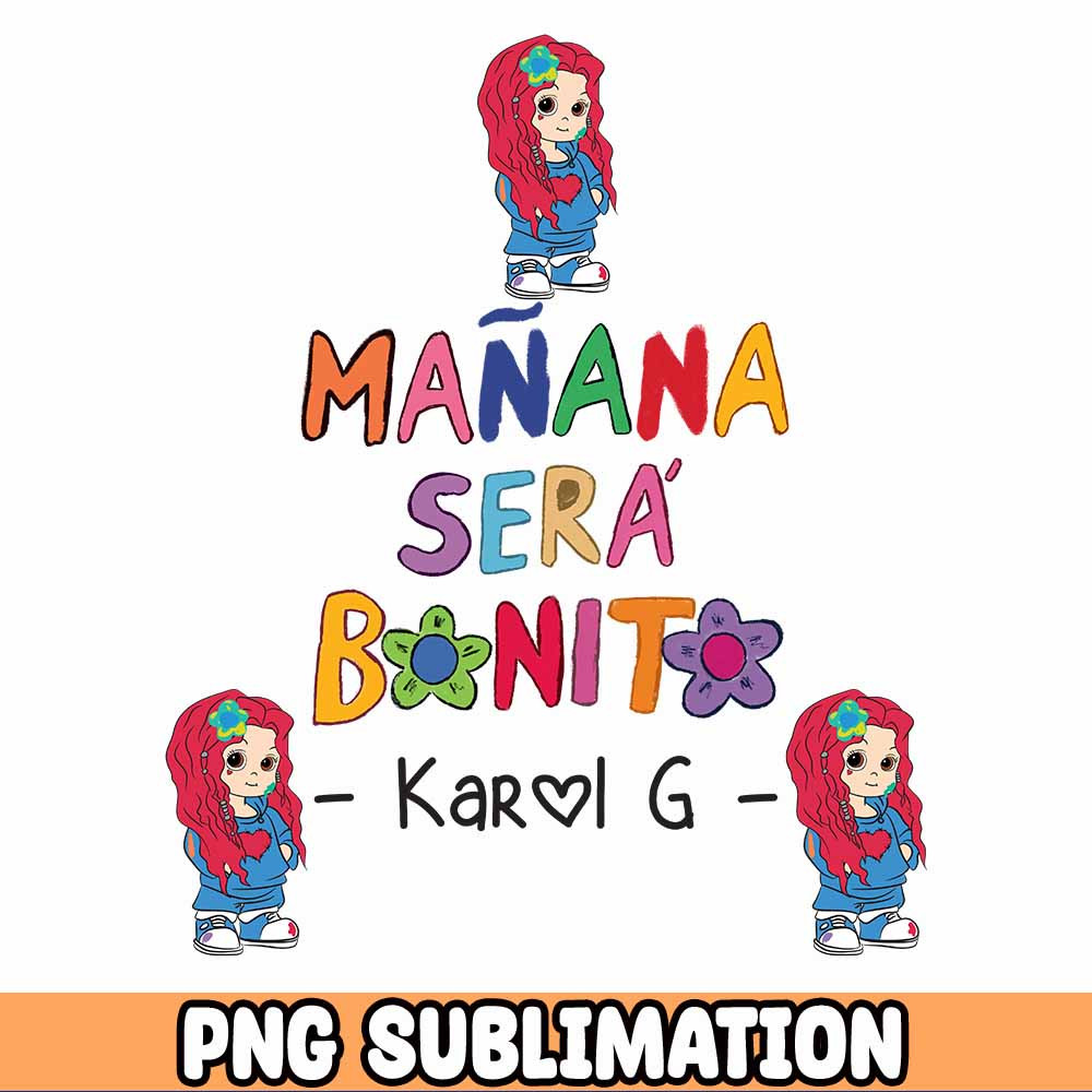 Manana sera bonito png, karol g mana sera bonito with hearth, manana sera bonito digital,karol g digital 4.jpg