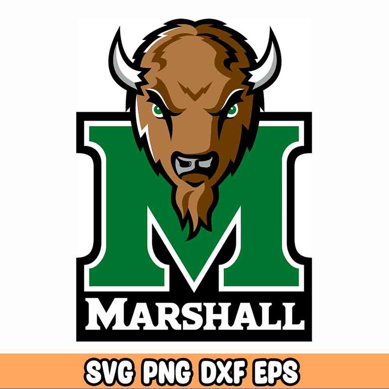 Marshall University Thundering Herd NCAA Collegiate 4 Inch Vinyl Decal.jpg