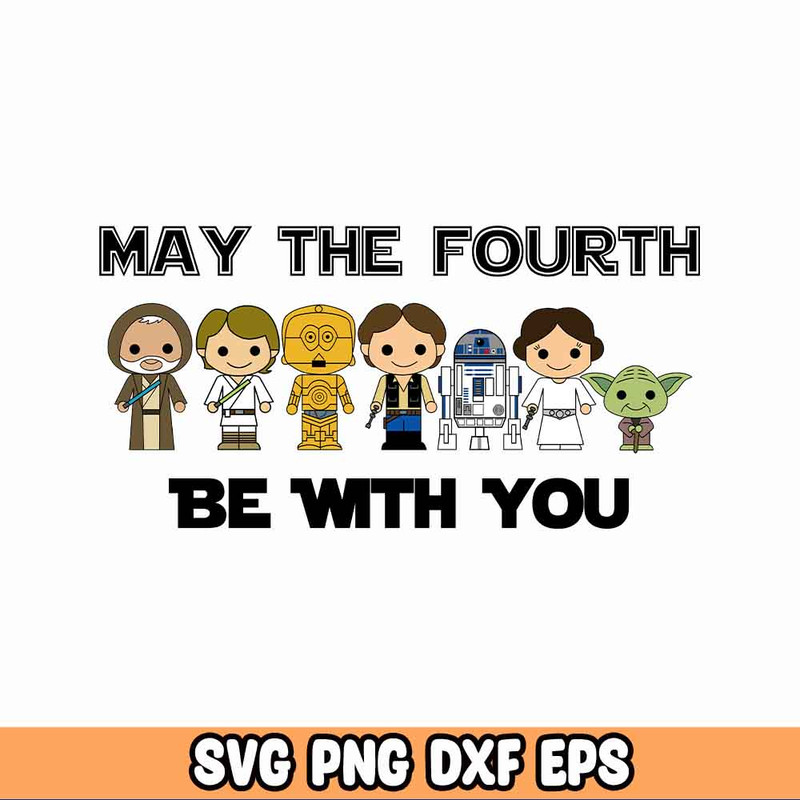 May The 4th Be With You Svg Png Sublimation, May the Fourth Png, Star Wars Characters Png, Galaxys Edge Png Digital 2.jpg