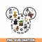 May the 4th be with you svg, Star Wars svg, Starwars Characters, Mickey Head, SVG, Digital Download.jpg