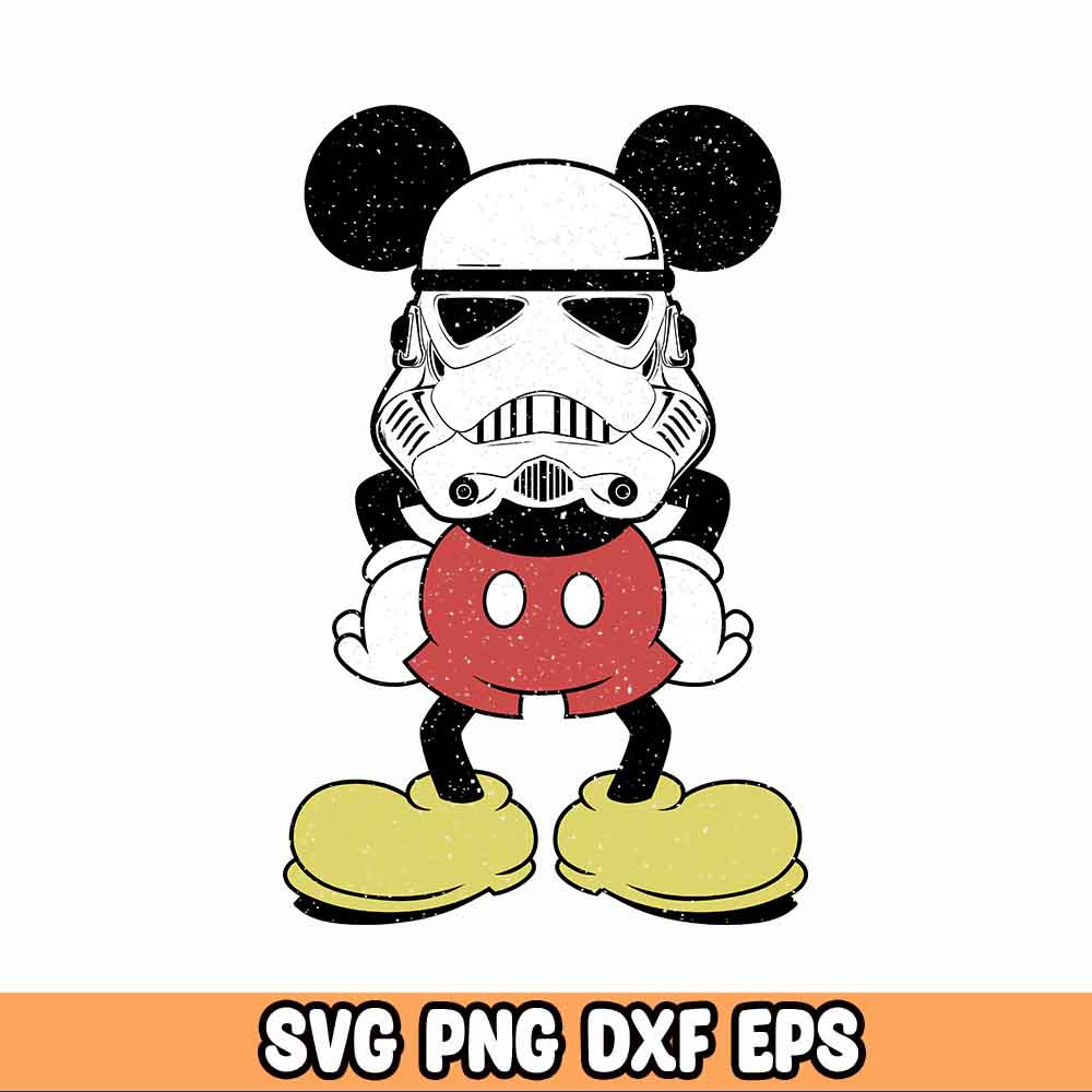 Mickey Star Wars Stormtroopers Files For Cricut, Silhouette, going on Vacation, make tshirts, Hollidays, png, sgv 1.jpg