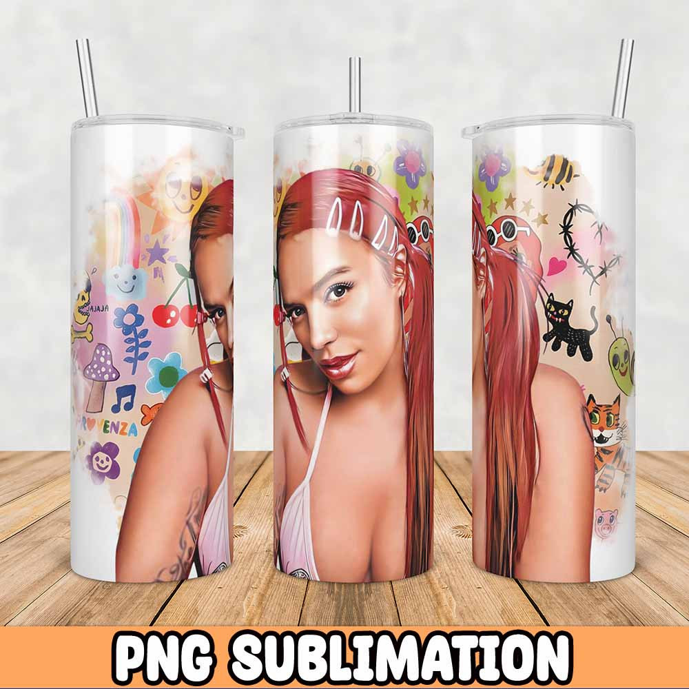 New Album Cover, Sublimation Tumbler Designs, La Bichota png, Bichota Sublimation, Sublimation wrap, High Quality PNG.jpg