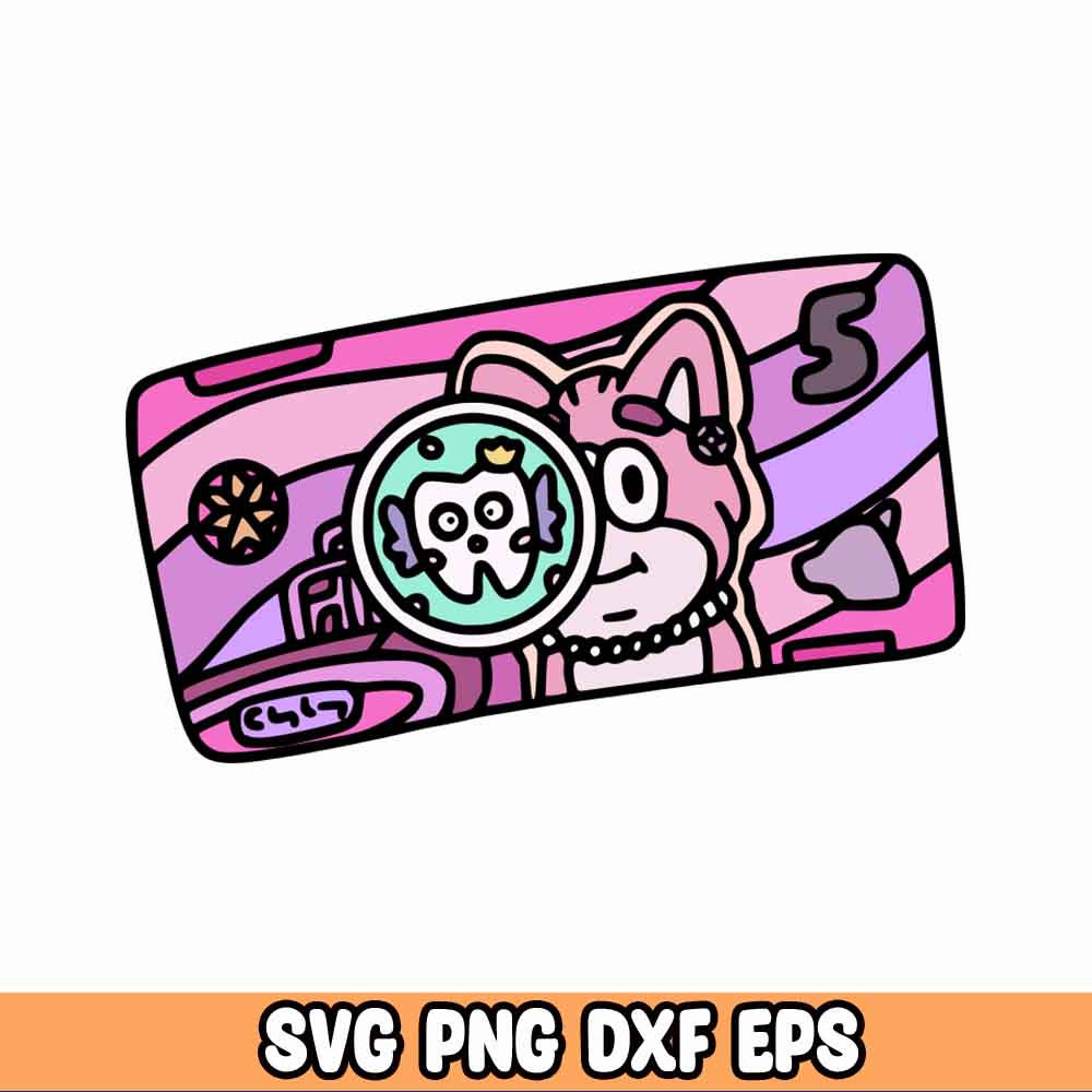 Toothfairy Dollar Buck svg, Bluey SVG Bundle, Bluey Cut Files for Cricut, Bluey Svg Clipart, Bluey PNG, Bluey Layered.jpg