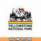 Yellowstone National Park Badge PNG PDF Digital Illustration.jpg