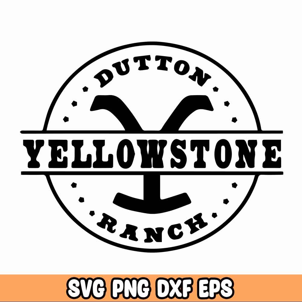 Yellowstone Seamless SVG Digital Download.jpg
