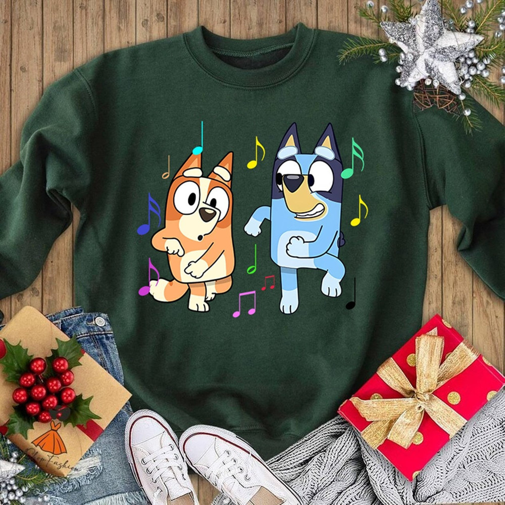 Bluey Dance Mode Shirt Bluey And Bingo Shirt Cute Bluey Shirt 2023 Dance Bluey Shirt Bingo Shirt