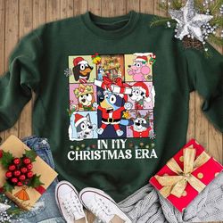 bluey eras tour shirt bluey family christmas shirt bluey cartoon shirt bluey birthday party shirt bluey heeler shirt