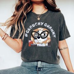 bluey grouchy granny shirt, muffin grounchy granny shirt, muffin grannies shirt, grannies muffin shirt, bluey grannies s