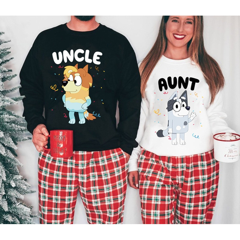Bluey Rad Uncle Shirt, Bluey Frisky Aunt Comfort Colors Shirt, Bluey Uncle Shirt, Cool Aunt Cool Uncle Club Shirt, Bluey Auntie Shirt.jpg