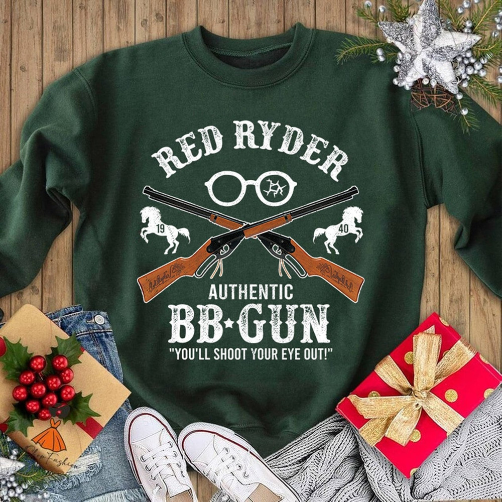 Christmas Story Shoot Your Eye Out TShirt A Christmas Story Christmas Sweatshirt Ralphie Christma