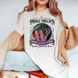 disneyland sleeping beauty shirt prince phillips dragon slayer school shirt princess aurora maleficent shirt disneyla