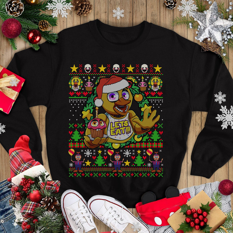 Five Nights at Freddy Christmas Shirt Five Nights At Freddys Vintage Shirt Freddy Fazbear Bonnie