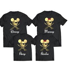 disney pirate shirt, disney cruise gold shirts, pirate gold shirt, family matching tee, mickey pirate tshirt, disney wor