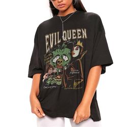 retro evil queen snow white and the seven dwarfs shirt / witch poison apple disney villains t-shirt / walt disney world