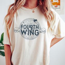 fourth wing tshirt, basgiath war college, dragon rider, violet sorrengail, xaden riorson, rebecca shirt