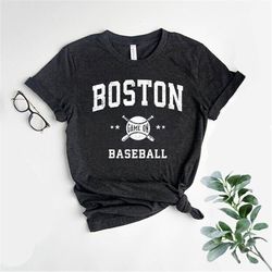 boston baseball shirt, boston shirt, boston red sox, red sox shirt, baseball shirt, game day shirt, team fan baseball, b