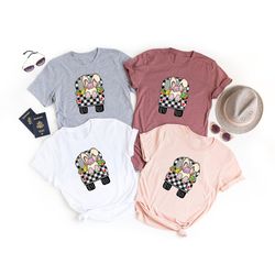 bunny truck shirt,, easter bunny shirt, easter bunny tshirt, easter day shirt, cute easter shirt, easter matching tee, b
