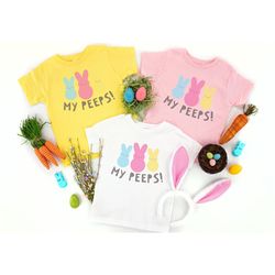 my peeps tee, peeps lover shirt, easter peeps shirt,gnomes easter gift womens easter tee , colorful peeps tee, easter pe