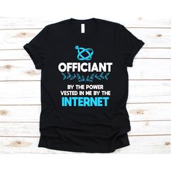 officiant by the power vested in me shirt, wedding officiant gift, marriage officiant, wedding ceremony, wedding ring de