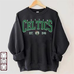 boston celtics 90s t-shirt retro style shirt crewneck, vintage boston celtic basketball sweatshirt, boston basketball ho