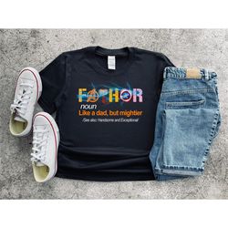 fathor t-shirt, superhero dad shirt, dad gift, dad shirt, birthday dad gift, fathers day gift shirt, father day funny gi