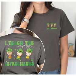 teacher st patricks day shirt, lucky teacher shirt, gift for teacher, irish women shirt, kindergarten teacher, teacher c