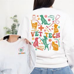 personalized vet tech shirt, gift for veterinarian, veterinary tech shirt, vet gift, vet assistant shirt, veterinary med