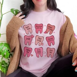 valentine dentist shirt, dental hygienist shirt, dental assistant tshirt, valentines day shirt for dentist, dental stude
