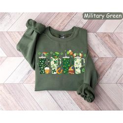 st patricks day sweatshirt, women st patricks day shirt, st paddys day shirt, shamrock sweater, irish sweatshirt, lucky