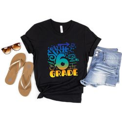 sixth grade teacher shirt, 6th grade teacher, 6th grade dream team, teacher gift, teacher crew, back to school, teacher