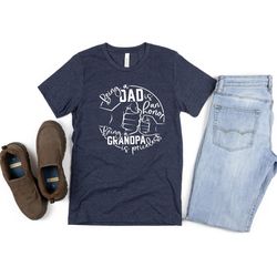 father day shirt, gift for papa being grandpa is an honor t-shirt, fathers day gift, dads shirt, grandpas tshirt, gift f