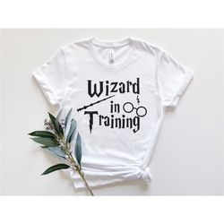 wizard in training shirt, wizard birthday shirt, magician shirt, book lover shirt, wizard shirt, magical shirts, wizard