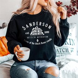 sanderson witch museum sweatshirt,sanderson hoodie,halloween sweatshirt,cute sanderson shirt,funny halloween gift,hallow