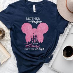 mother daughter matching t-shirt, best disney trip partners shirt, mother's day gift, mama and me shirt, disney matching