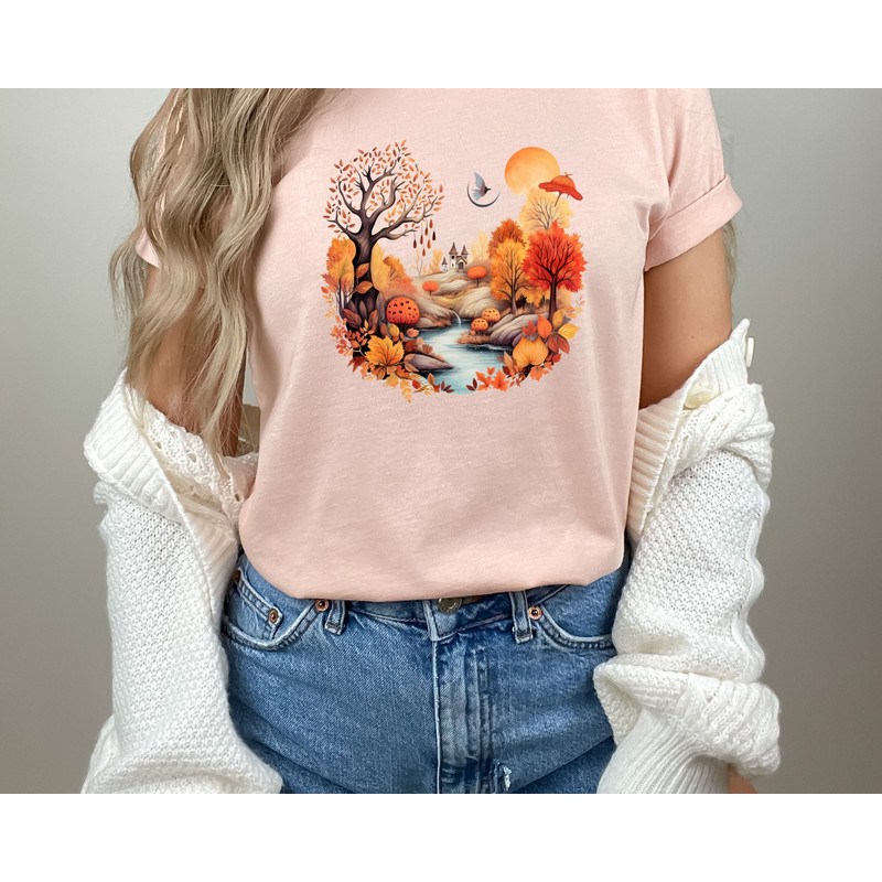 Autumn Shirt, Happy Fall Shirt, Love Fall Y'All Shirt, Hello Pumpkin, Fall Vibes, Peace Love Thanksgiving, Family Thanksgiving.jpg