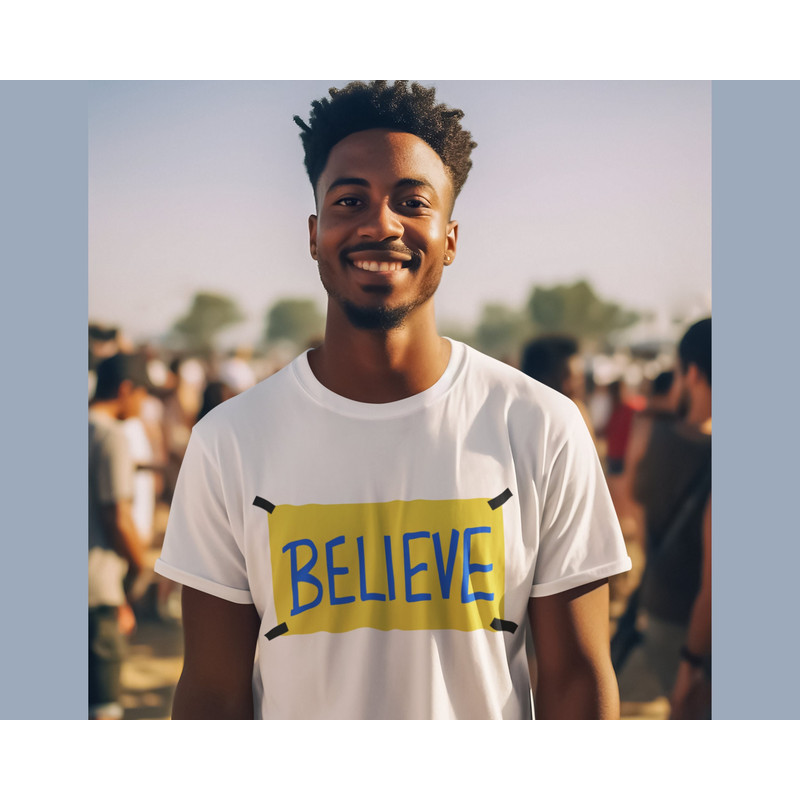 Believe Shirt - Motivational Sport T-shirt Ted Shirt Team Tee.jpg