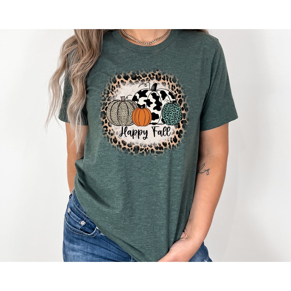 Happy Fall Shirt, Pumpkin Shirt, Love Fall Y'All Shirt, Hello Pumpkin, Fall Vibes, Peace Love Thanksgiving, Family Thanksgiving.jpg