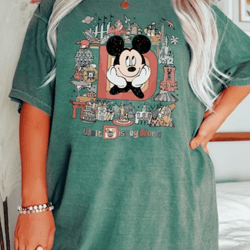 comfort colors vintage retro disney world shirt, custom character mickey minnie chip dale pooh shirt, mickey vintage ret