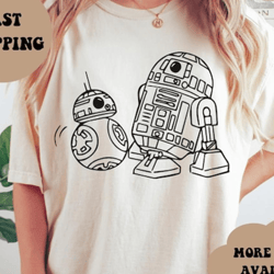 r2d2 and bb8 shirt, star wars droids shirt, funny star wars shirt, rebel shirt, disneyland shirt, disney world shirt, c3