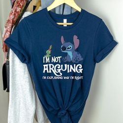 stitch i&39m not arguing shirts, kids stitch shirts, stitch shirts, funny kids disney shirt, disney world shirts for kid