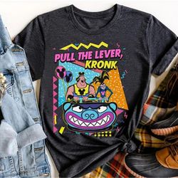 retro 90s yzma and kronk pull the lever shirt / the emperor&39s new groove disney t-shirt / walt disney world tee / disn