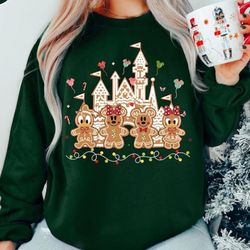 mickey gingerbread sweatshirt gingerbread mickey and friends sweatshirt minnie gingerbread shirt disney gingerbread shir