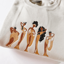 the muses embroidered sweatshirt, hercules embroidered shirt, disney world crewneck, disneyland shirt