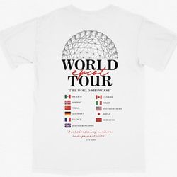 epcot world tour band tee available in kids adult sizes disney world epcot outfit family matching disney tees disne