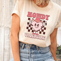 howdy valentine shirt, valentine's day shirt, western valentines, valentine sweatshirt, western shirt, howdy couple shir