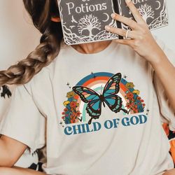 child of god shirt, trendy christian shirt, religious faith shirt, jesus love sweatshirt, retro faith shirt trendy relig