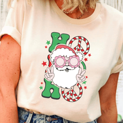 santa christmas shirt, ho ho ho shirt, christmas sweatshirt, santa sweatshirt, christmas party shirt, holiday shirt, san