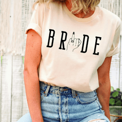 bride shirt, bride to be gift, bridal party shirts, bride sweatshirt, bachelorette party , ring finger shirt, bridal gif