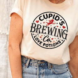 cupid's brewing co shirt, valentines day shirt, brewing co shirt, valentines sweatshirt, love potions shirt, couple swea