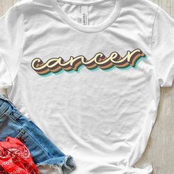 retro cancer shirt, cancer shirt, cancer horoscope, cancer zodiac, cancer gifts, cancer birthday gift, zodiac cancer shi